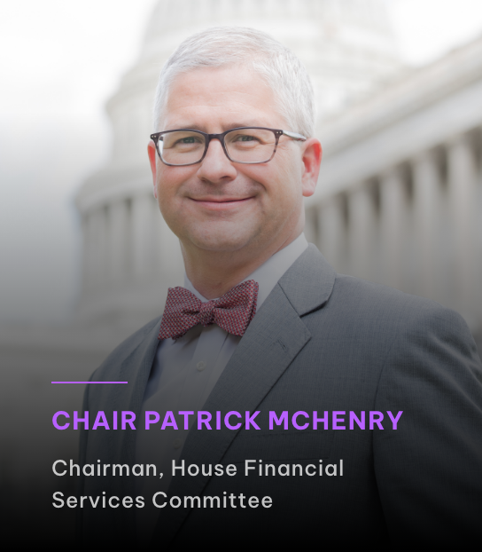 Chair Patrick mchenry